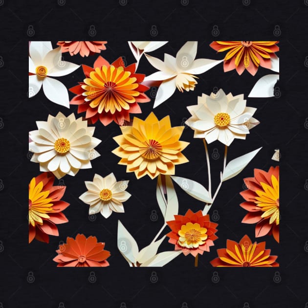 Origami Chrysanthemum Mums - PanfurWare LLC by panfurwarellc